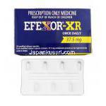 エフェクサー XR　Efexor-XR, ベンラファキシン 37.5mg カプセル (Wyeth) 